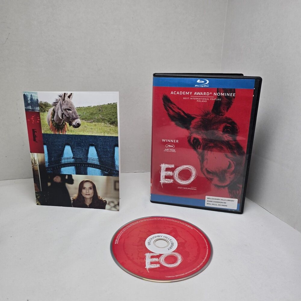 EO Janus Contemporaries Blu-ray 2022 Ex-Library Jerzy Skolimowski Skopia Donkey